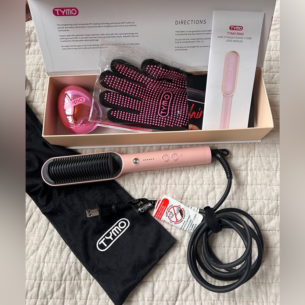 TYMO Ring Hair Straightening Comb